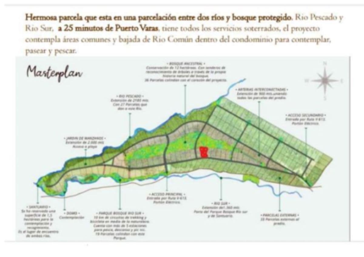 Condominio Entre Ríos, Río Pescado, Puerto Varas