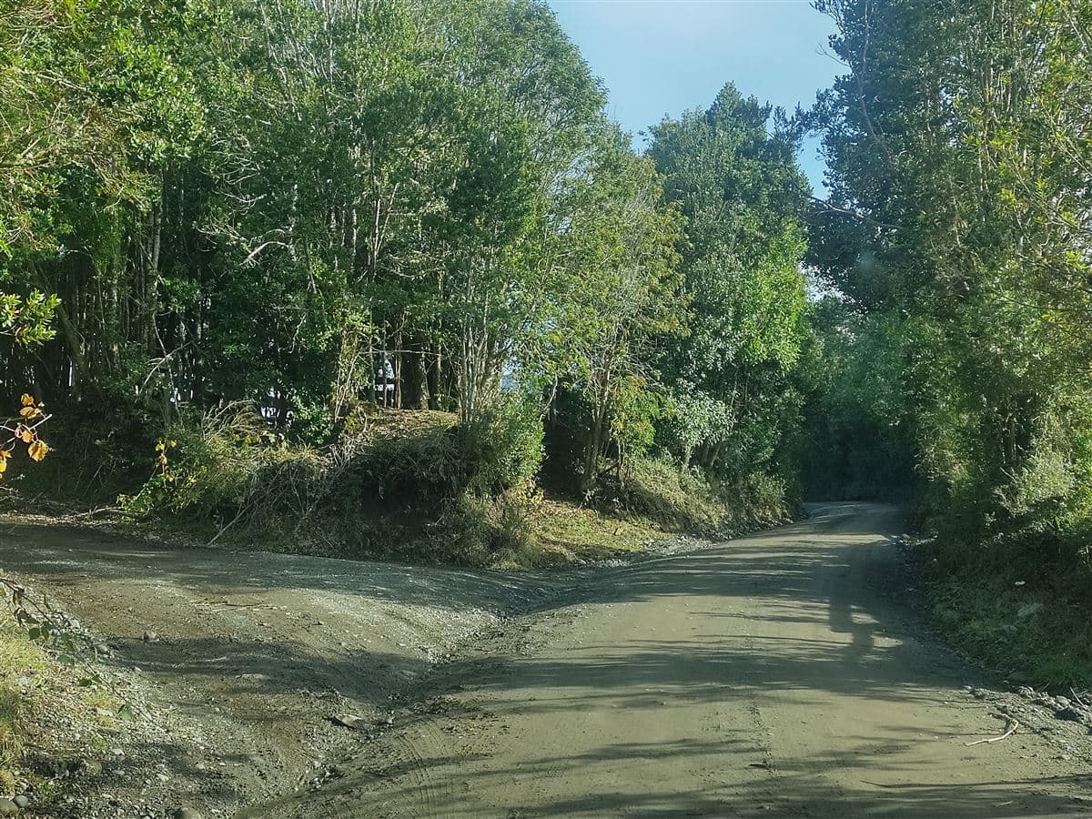 a 20 km de Dalcahue camino a Quemchi y 2 km de la carretera