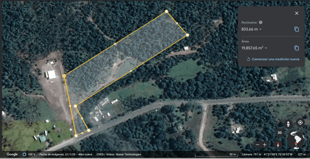 Parcela de 19.800 mt2 a orilla de camino Sector Las Marcas 