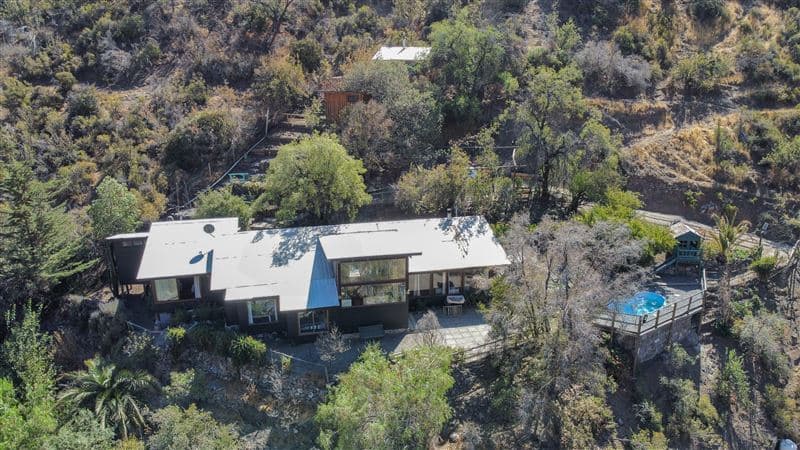 Camino Farellones KM 5