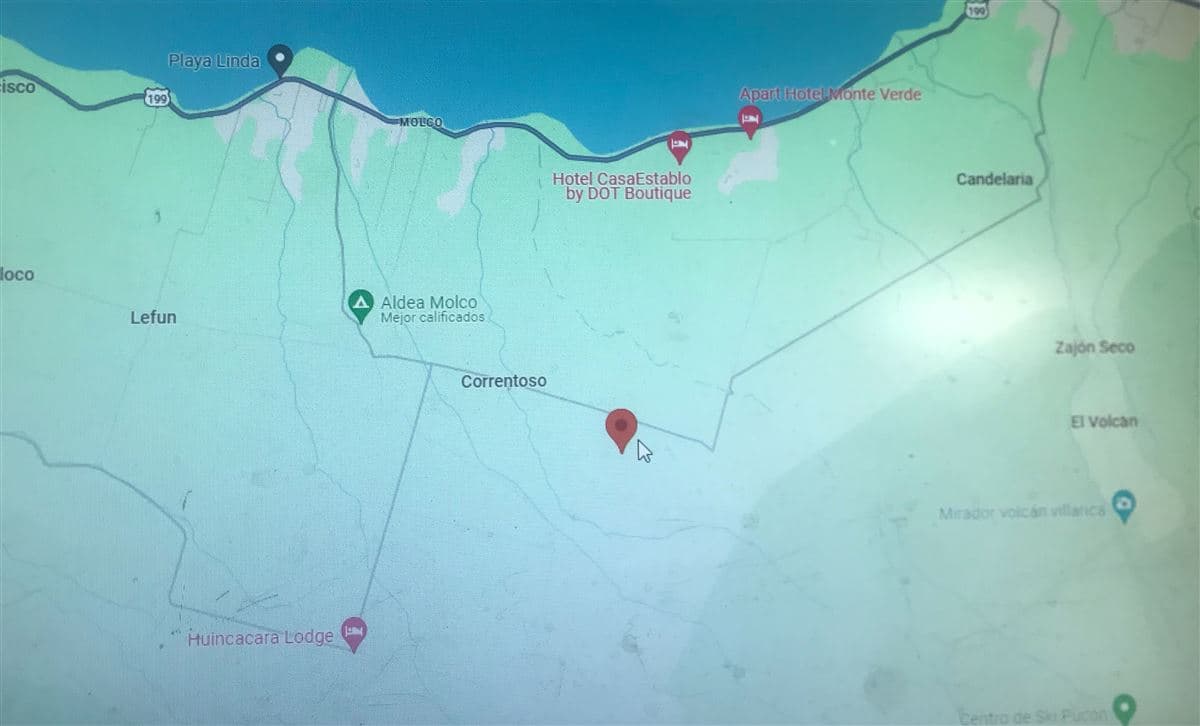 Camino Villarrica a Pucón