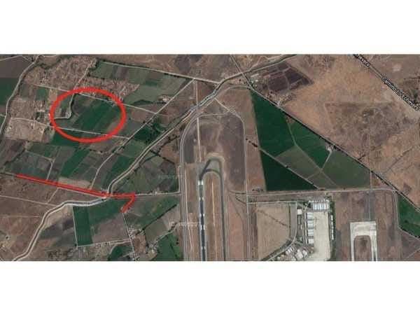 Costado aeropuerto pudahuel