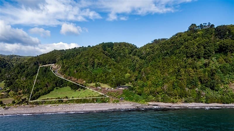 Camino entre Chonchi y Quilén