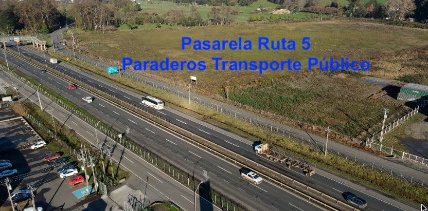 COD36548 Ruta 5 Sur Salida Norte de Temuco