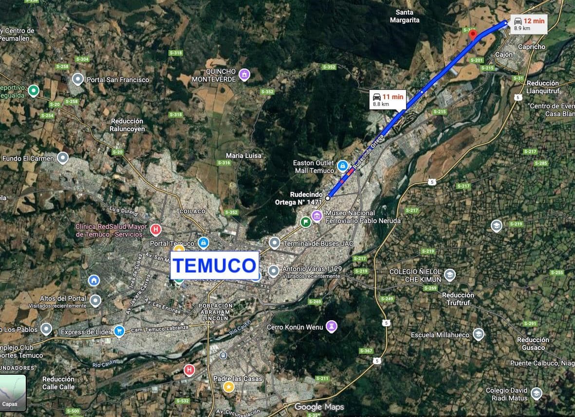 COD38079 Sector SOFO, centro distribución Abastible, Autopista salida Norte