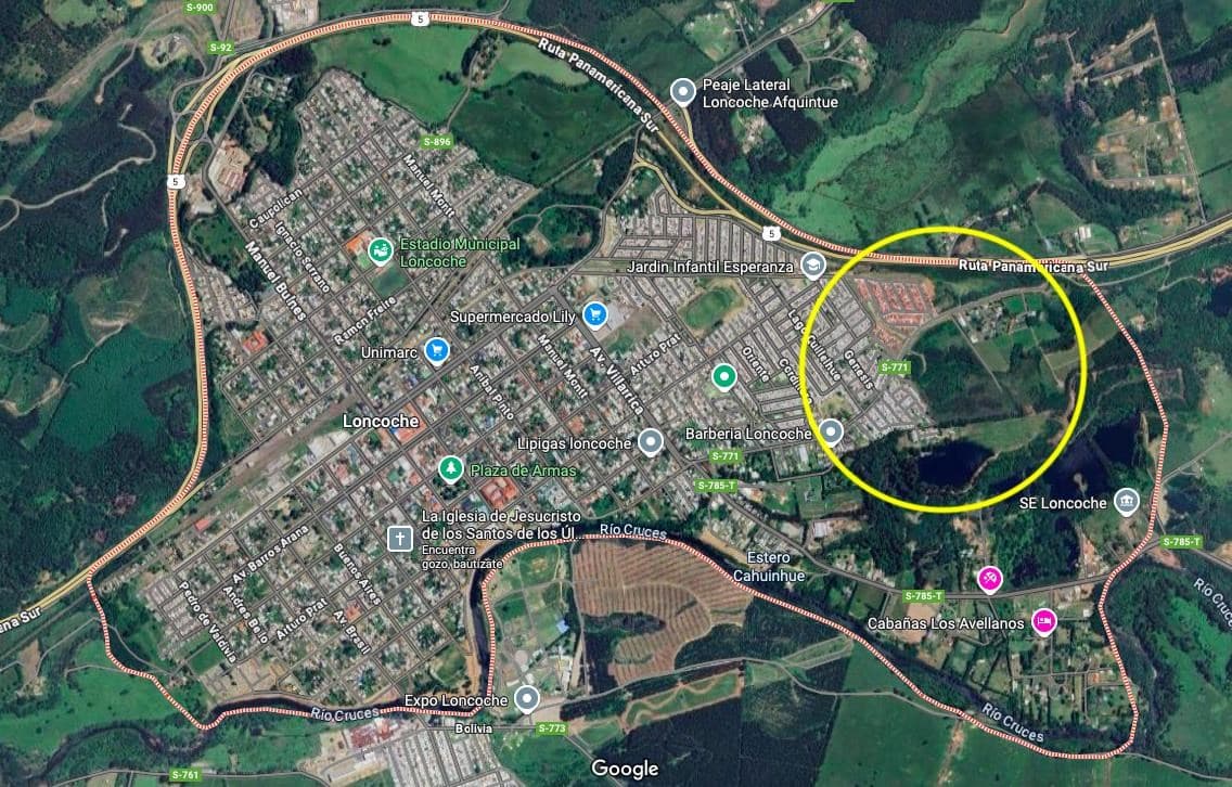 COD38975 Avenida Alberto Pohl Karpp - Loncoche