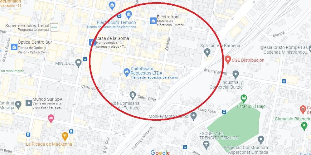 COD36756 Calle Zenteno