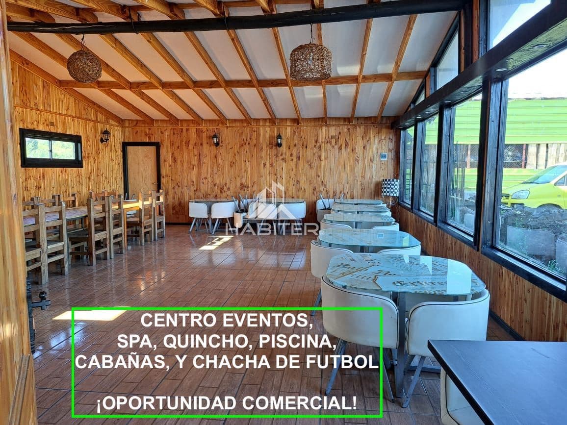 COD35928 Parcela con quincho y piscina y áreas de entretención