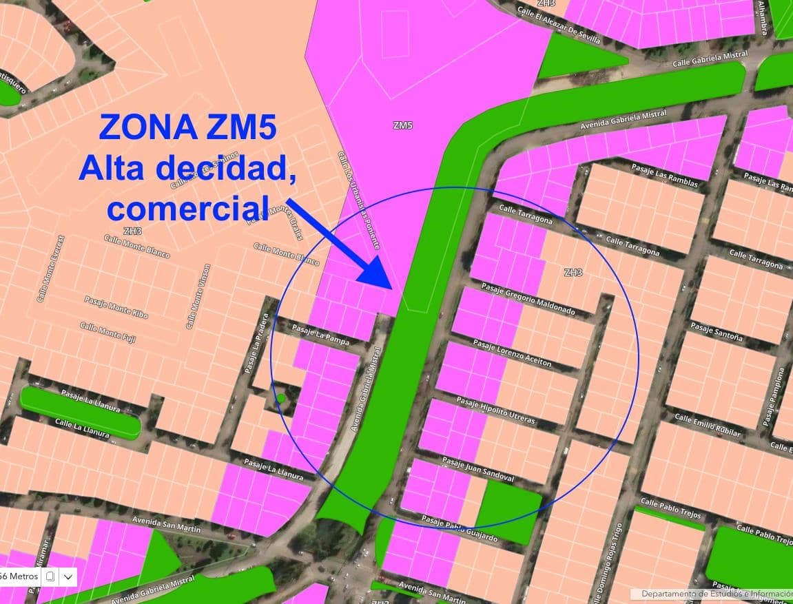 COD39983 Sitio 822m2 en Avenida con alto flujo Vehicular, sector poniente