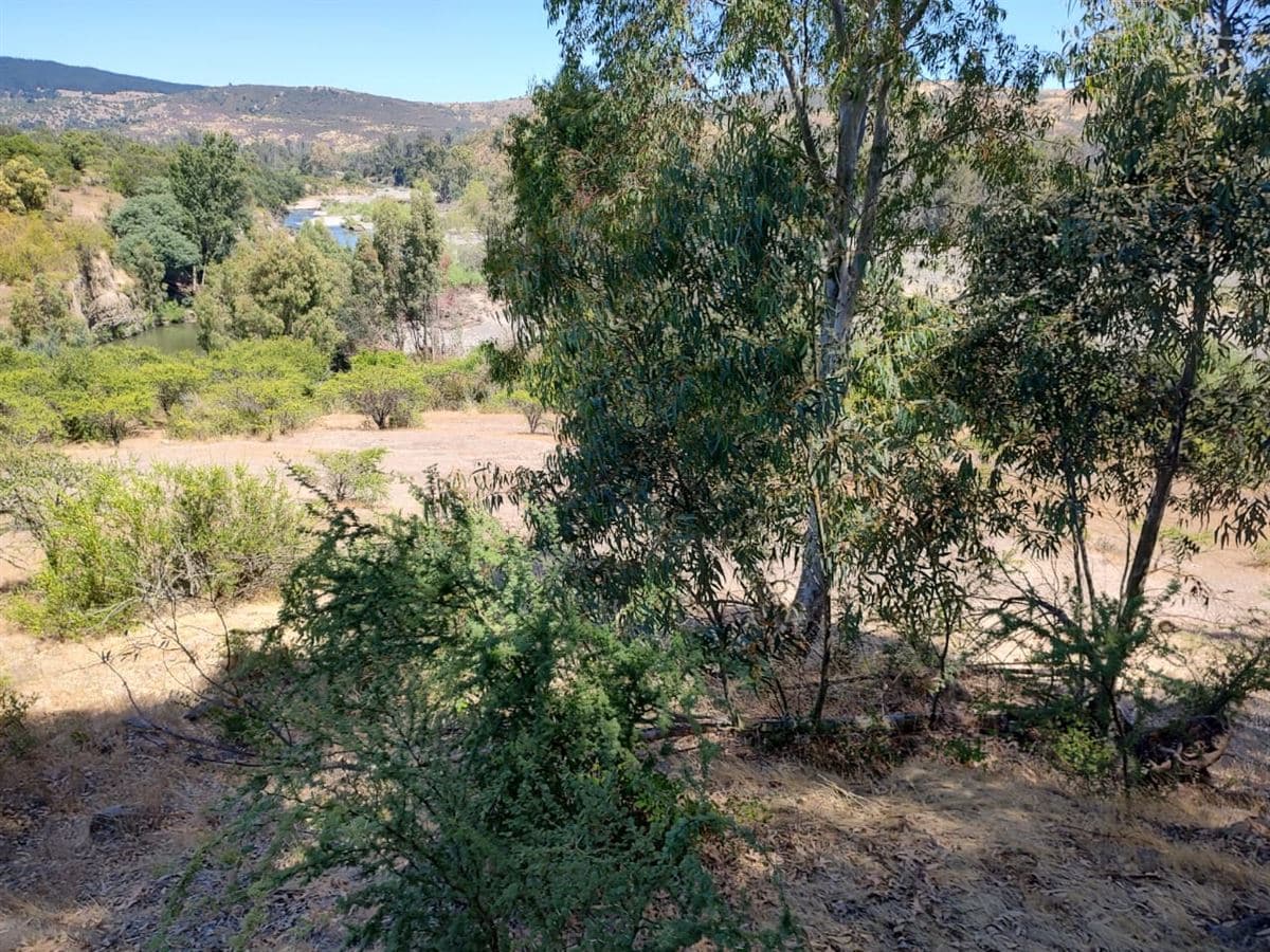 Se encuentra ubicado a 1,5 km de la carretera 5 sur
