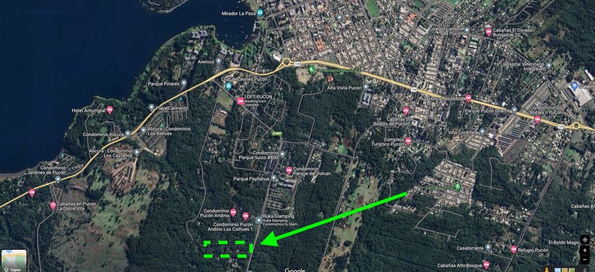 COD36528 Sitio para inmobiliaria e inversion Camino al Volcán Urbano