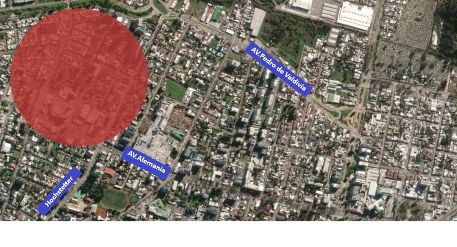 COD40446 Avenida Alemania, Senador Estebanez, Portal Temuco, Clinica Alemana