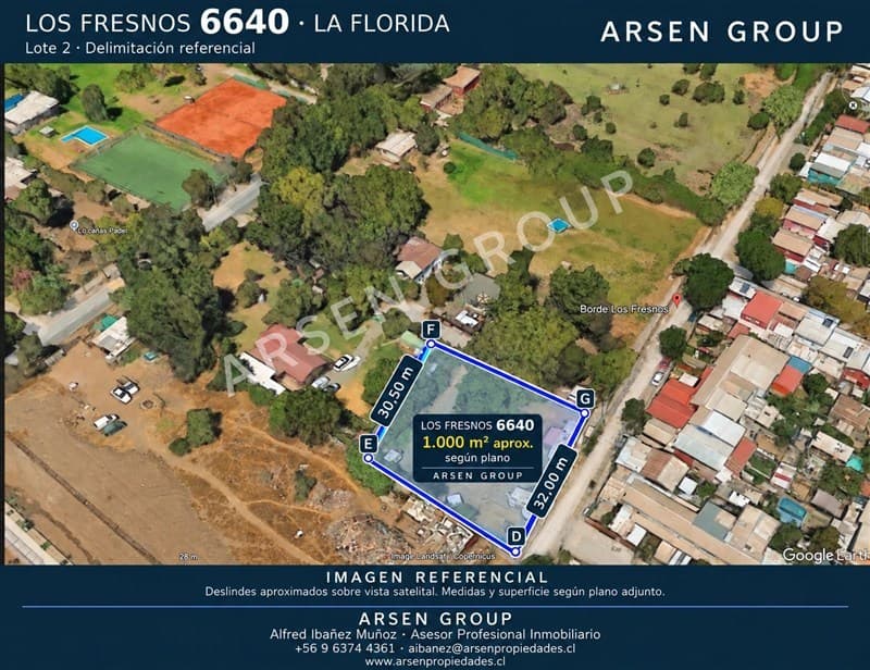 Borde los Fresnos 6640, La Florida