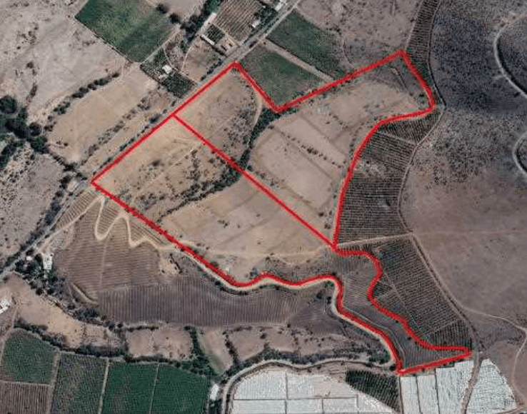 Venta terreno 14 Hás Villaseca sin Comisión Corretaje