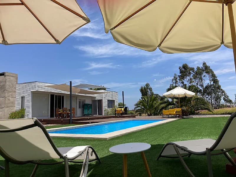 SE VENDE PARCELA CON CASA AMOBLADA 3D 2B  TUNQUÉN           