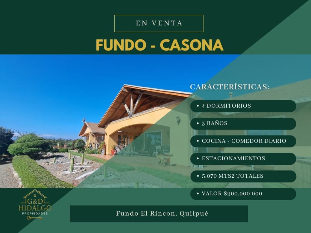 VENDE G&D HIDALGO PROPIEDADES                               