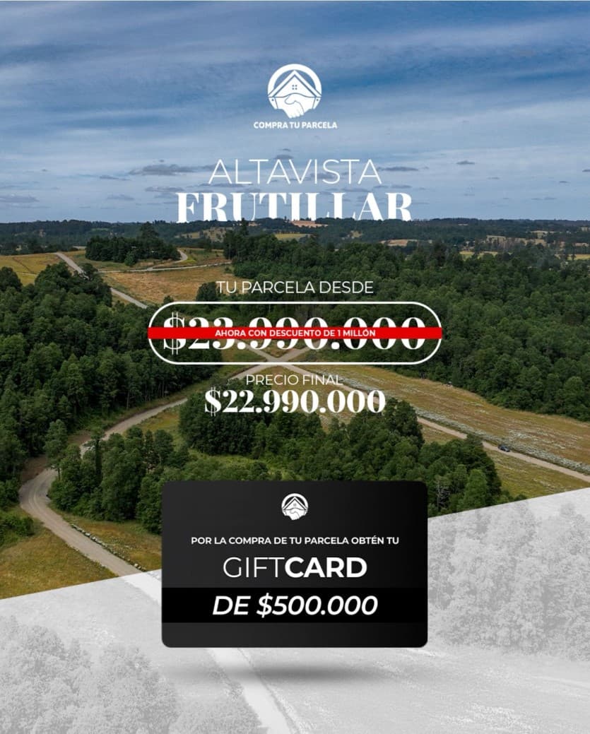 SECTOR CORTE ALTO - PARCELAS ALTA VISTA FRUTILLAR           