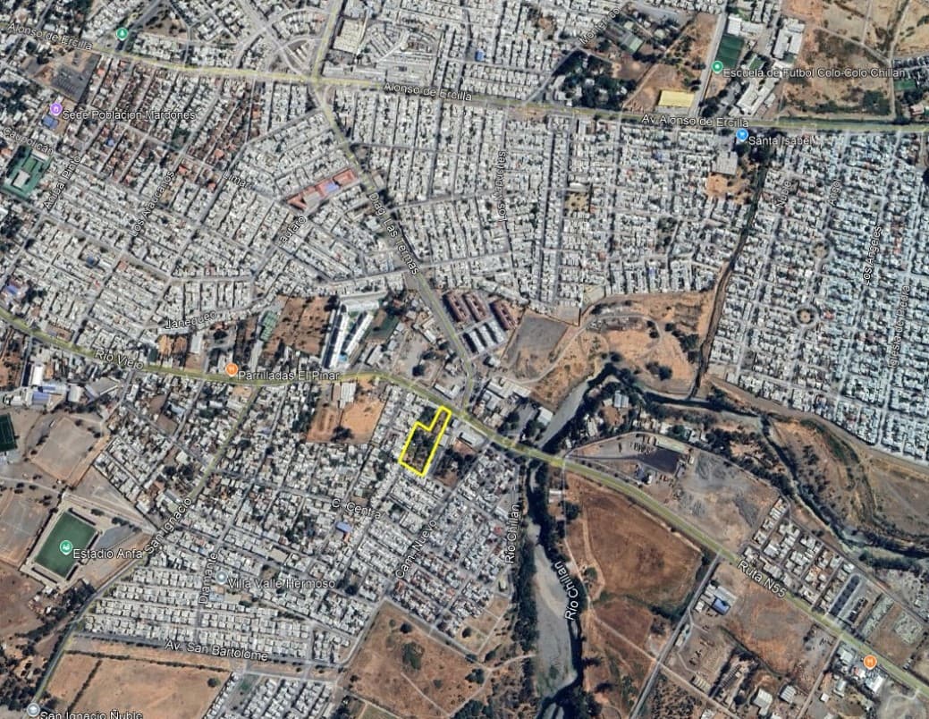 SE VENDE TERRENO 5000 M2 CON VIVIENDA DE 125 M2 EN CHILLAN. 