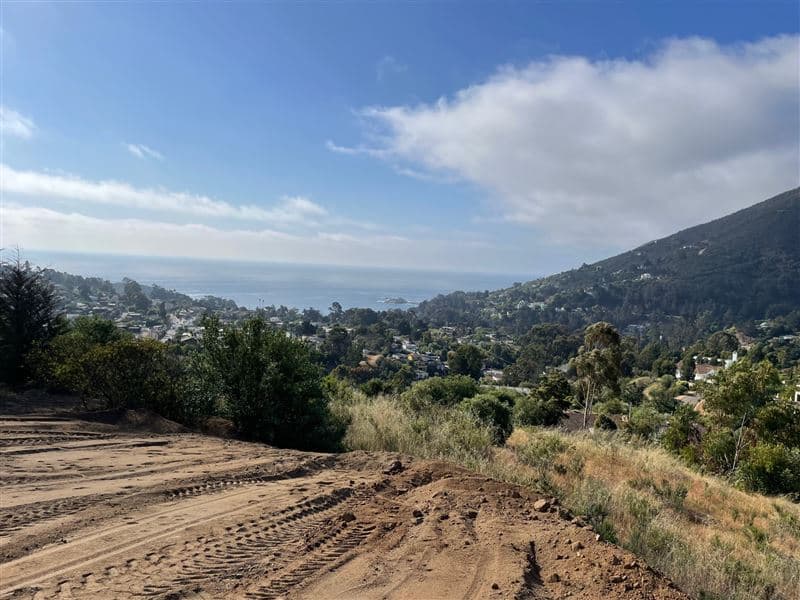 Lomas de Zapallar - vista al mar