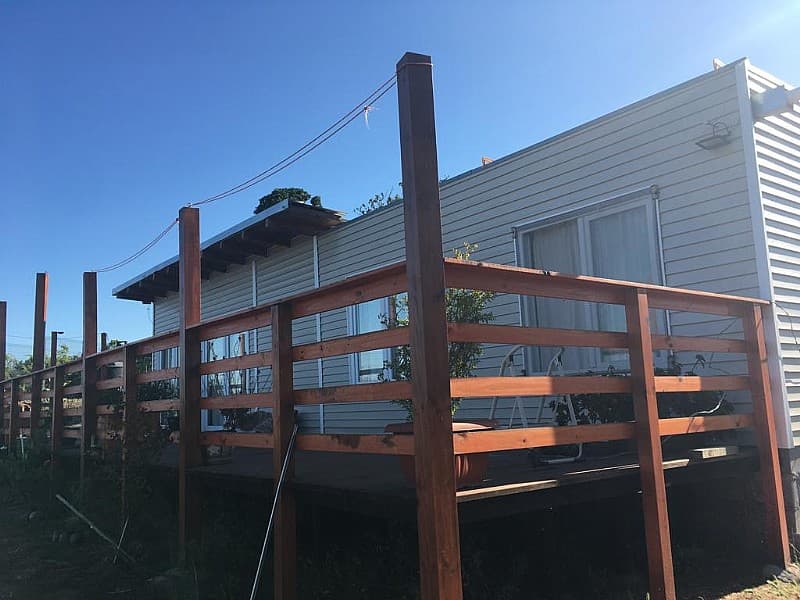 ACOGEDORA PARCELA CON CASA AMOBLADA 1 PISO. SANTO DOMINGO   