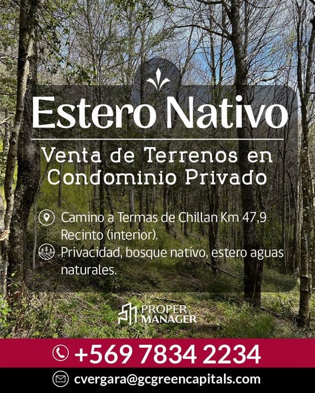 Camino Termas de Chillán Km 47,9 – Recinto, Santa Jovita Interior, Pinto, Región de Ñuble. #137786