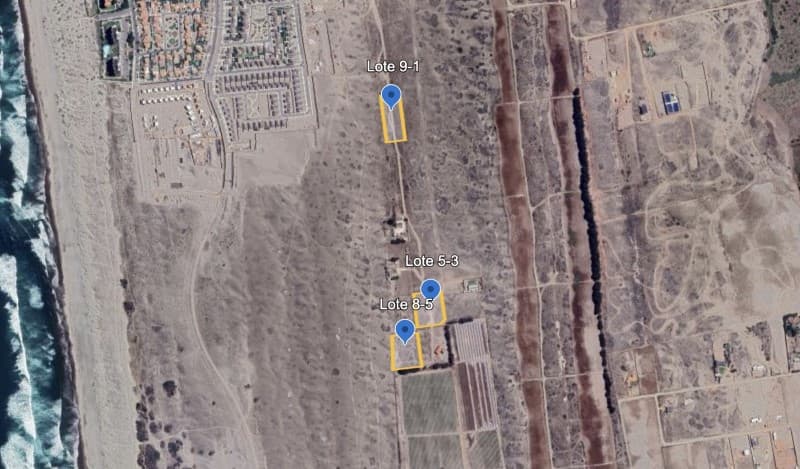 SITIOS DE 5.000M2 PARA INVERSIÓN SECTOR SERENA GOLF         