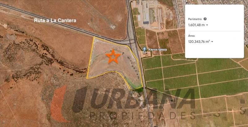 EXCELENTE TERRENO 12 HA LA CANTERA CON PAN DE AZUCAR        