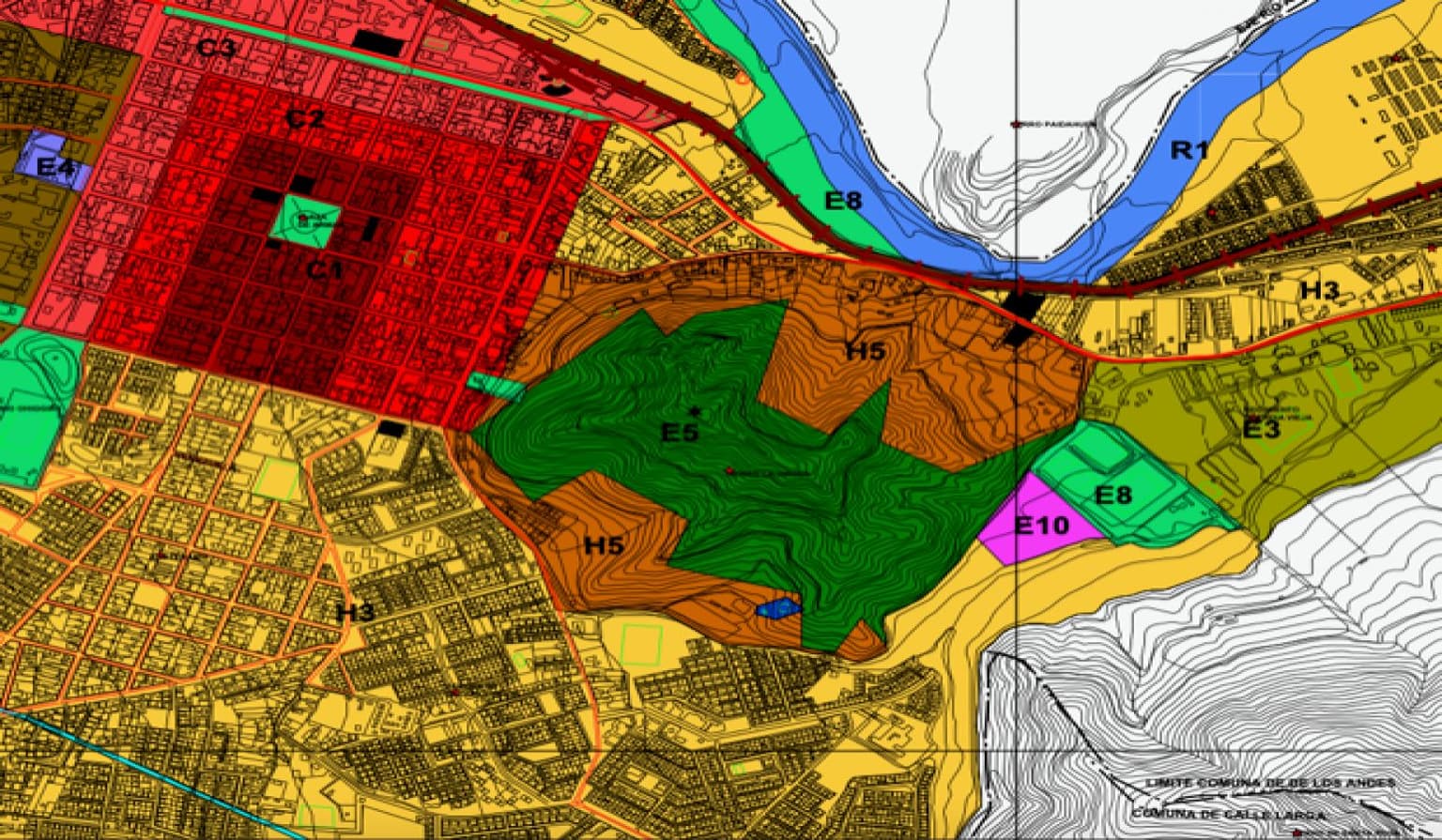 SECTOR CENTRO DE LOS ANDES