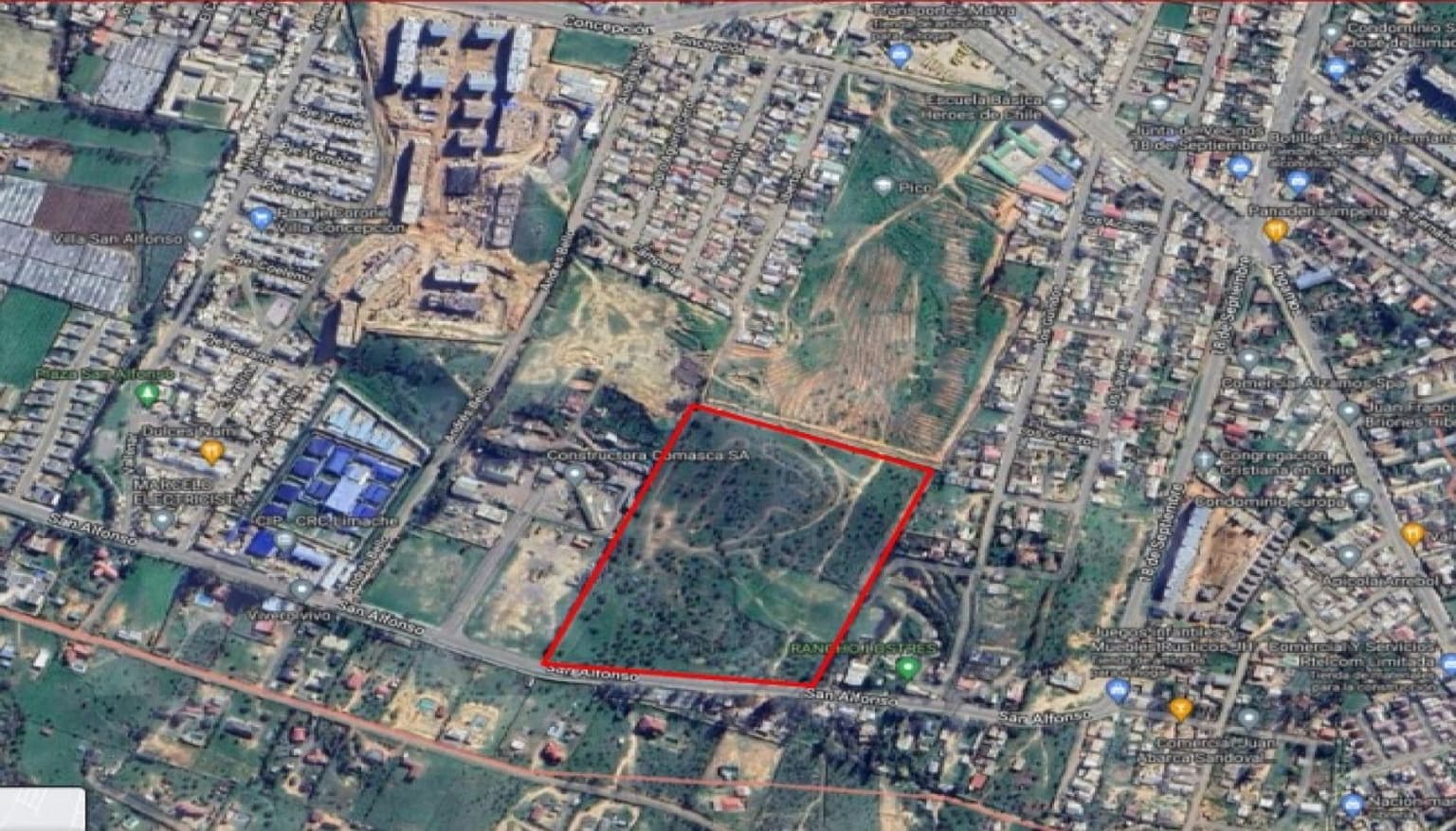 SECTOR DE SAN ALFONSO, LIMACHE.