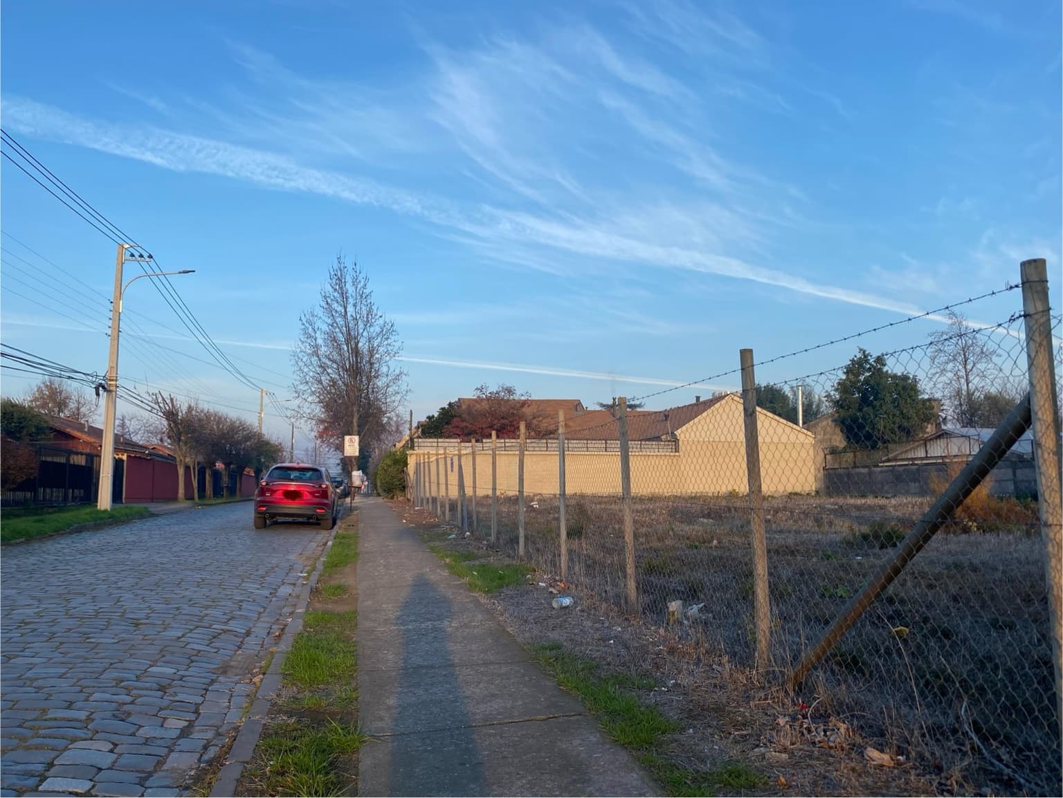 A paso de la Avenida Vicente Méndez