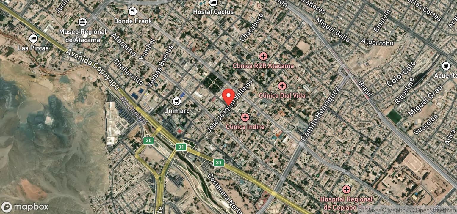 Vista previa de la ubicación