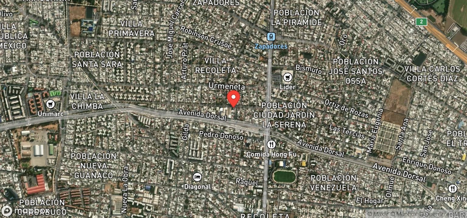 Vista previa de la ubicación