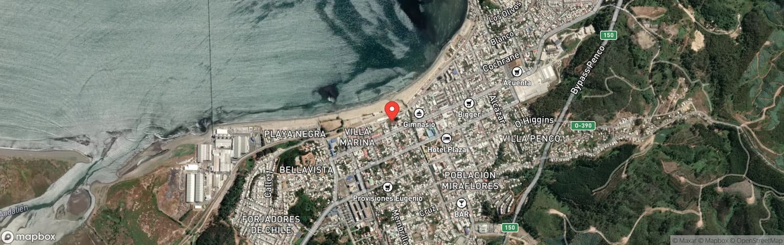 Vista previa de la ubicación