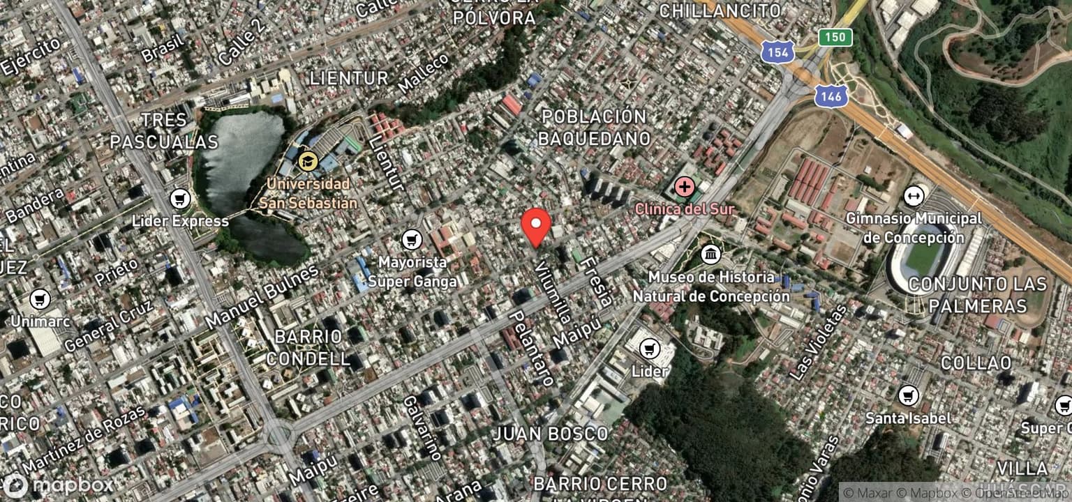 Vista previa de la ubicación