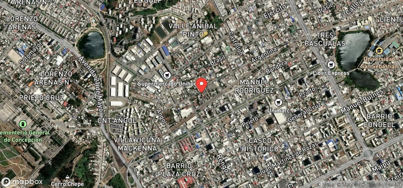 Vista previa de la ubicación