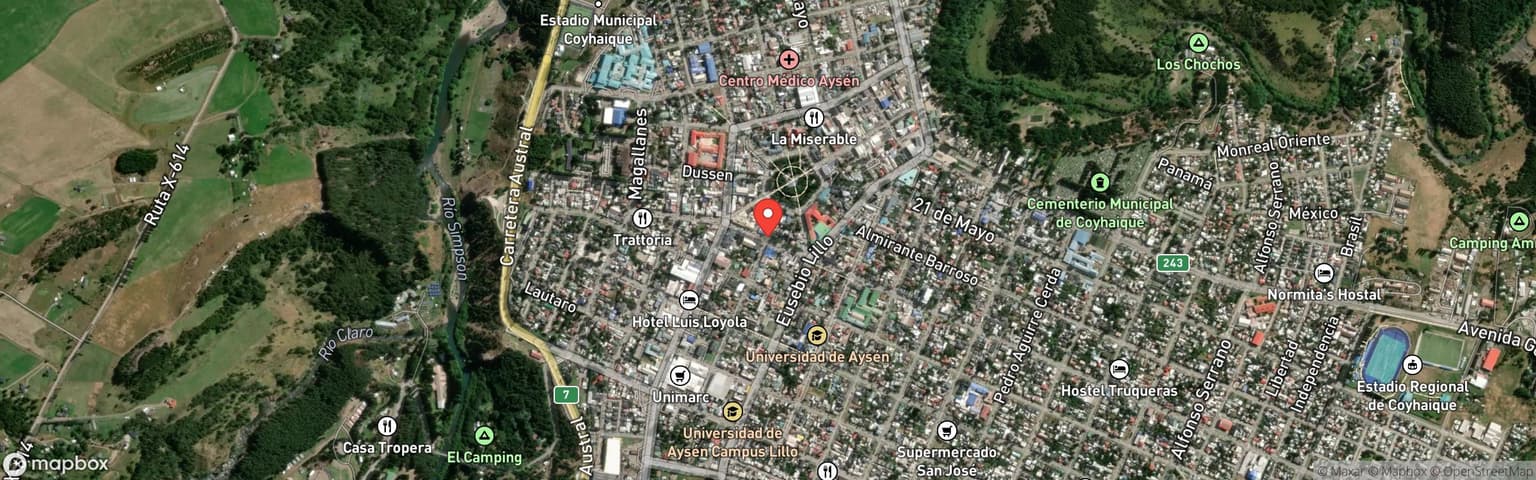 Vista previa de la ubicación
