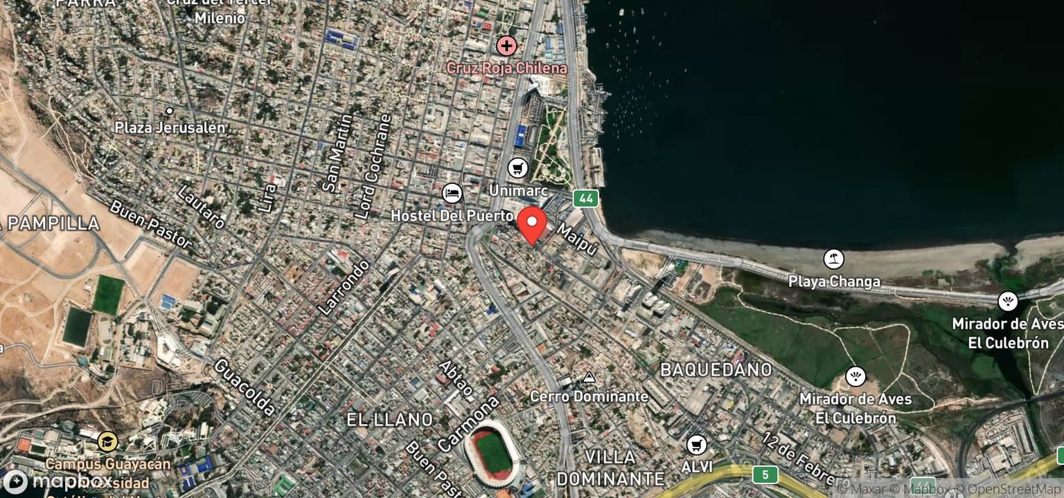 Vista previa de la ubicación