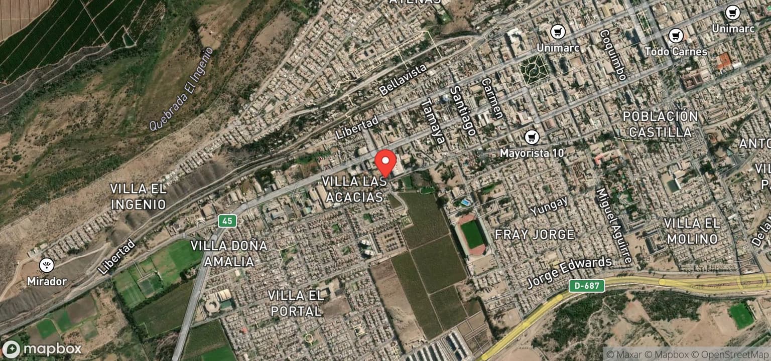 Vista previa de la ubicación