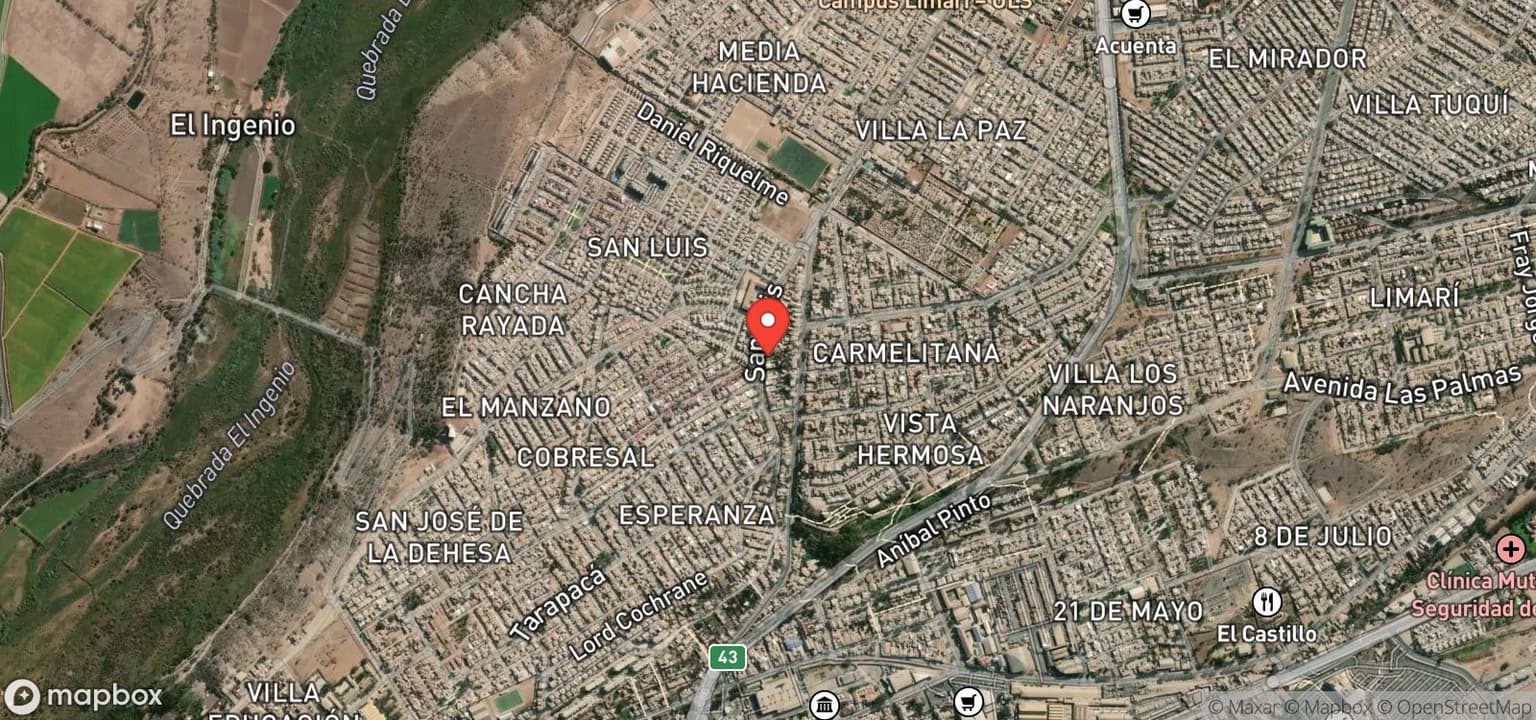 Vista previa de la ubicación