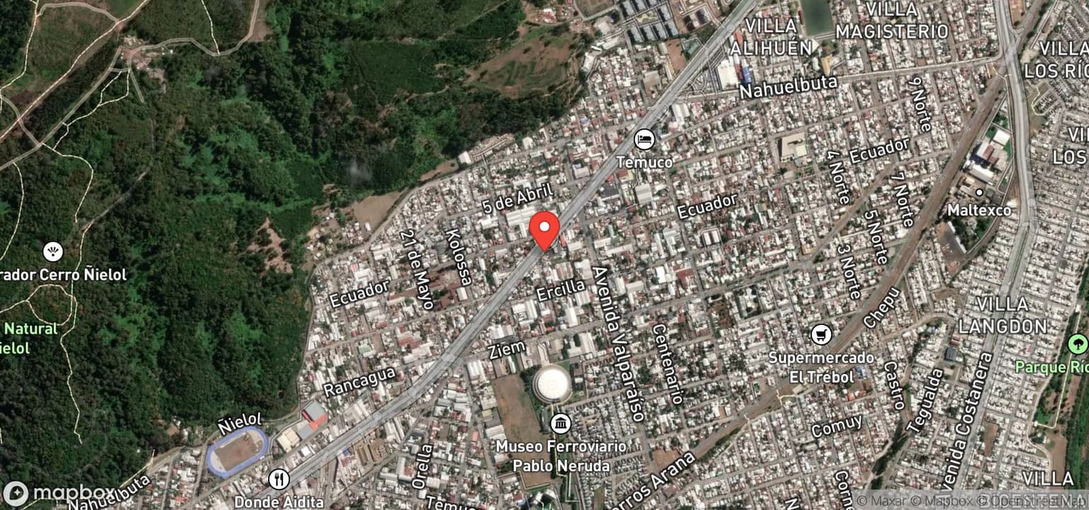 Vista previa de la ubicación