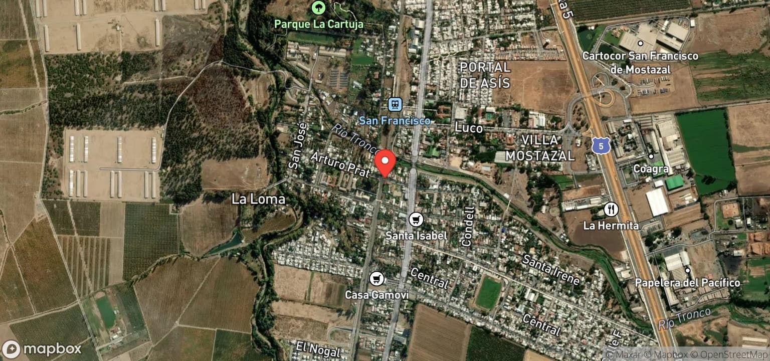 Vista previa de la ubicación