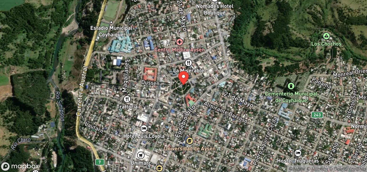 Vista previa de la ubicación