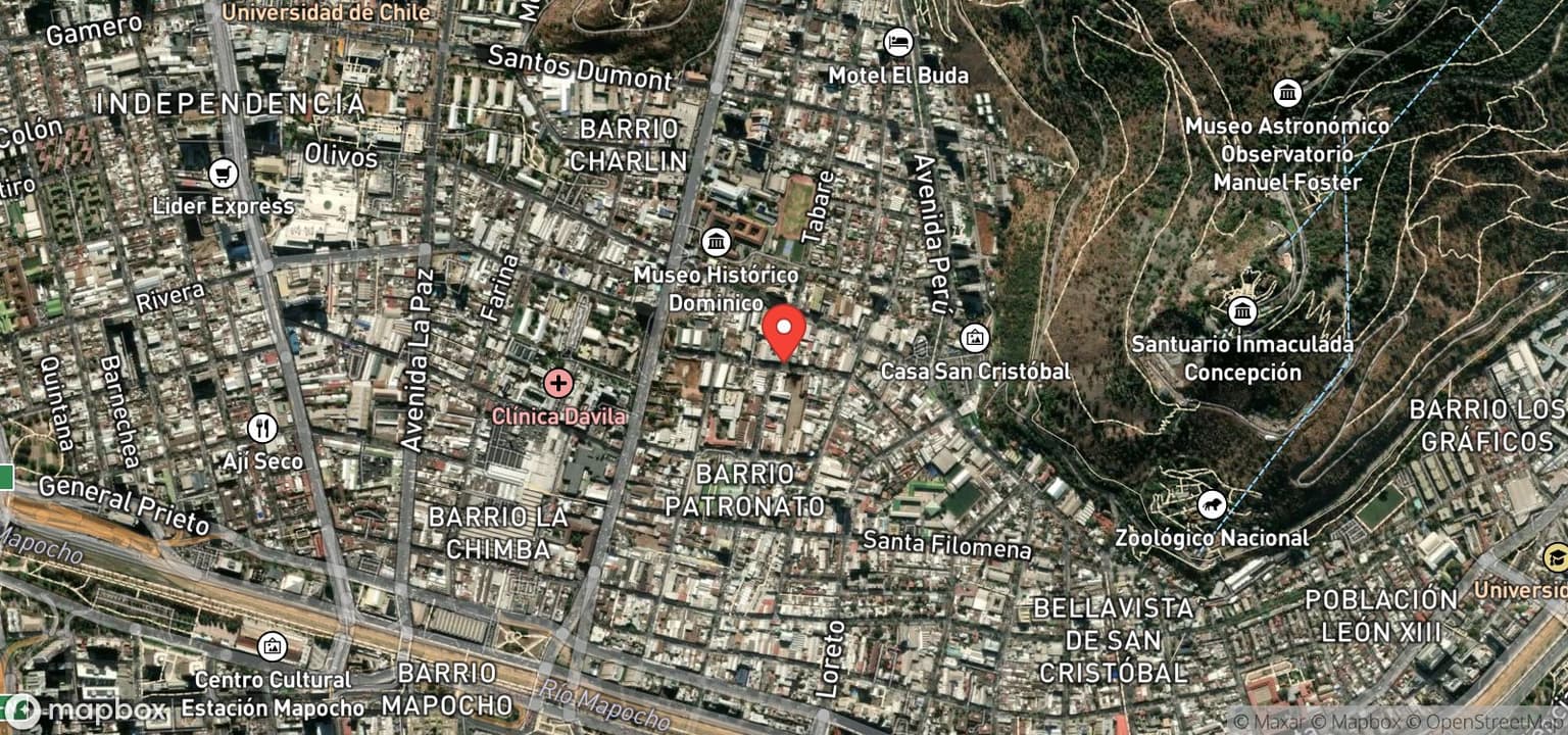 Vista previa de la ubicación