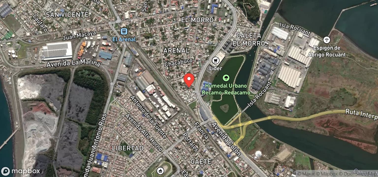 Vista previa de la ubicación