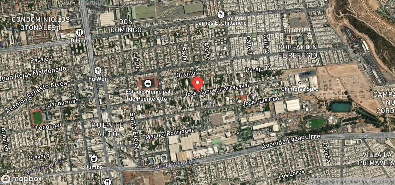 Vista previa de la ubicación