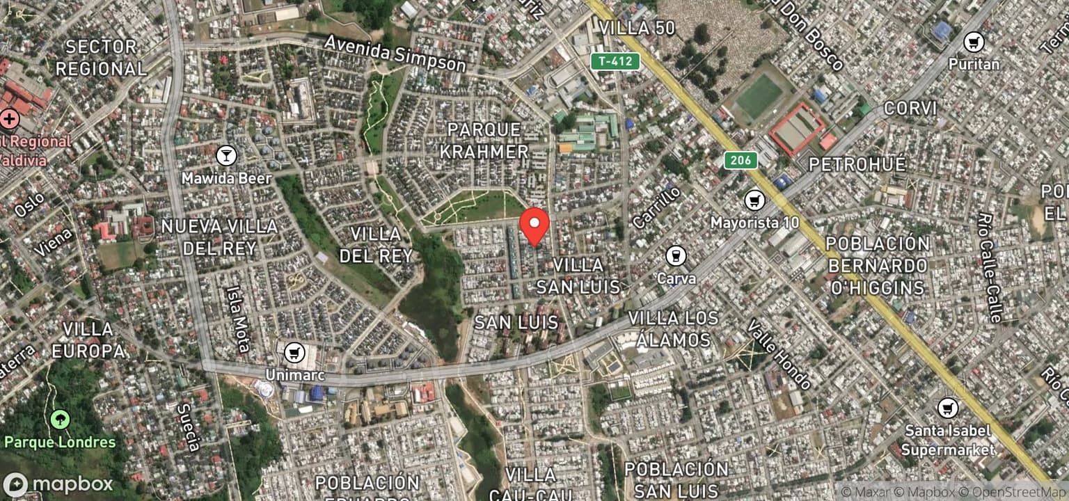 Vista previa de la ubicación