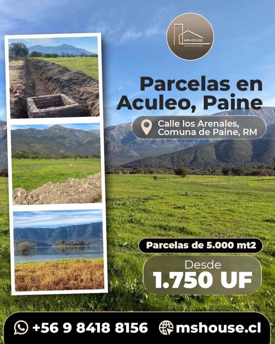 Los Arenales, Paine, Región Metropolitana de Santiago 9540000, Chile