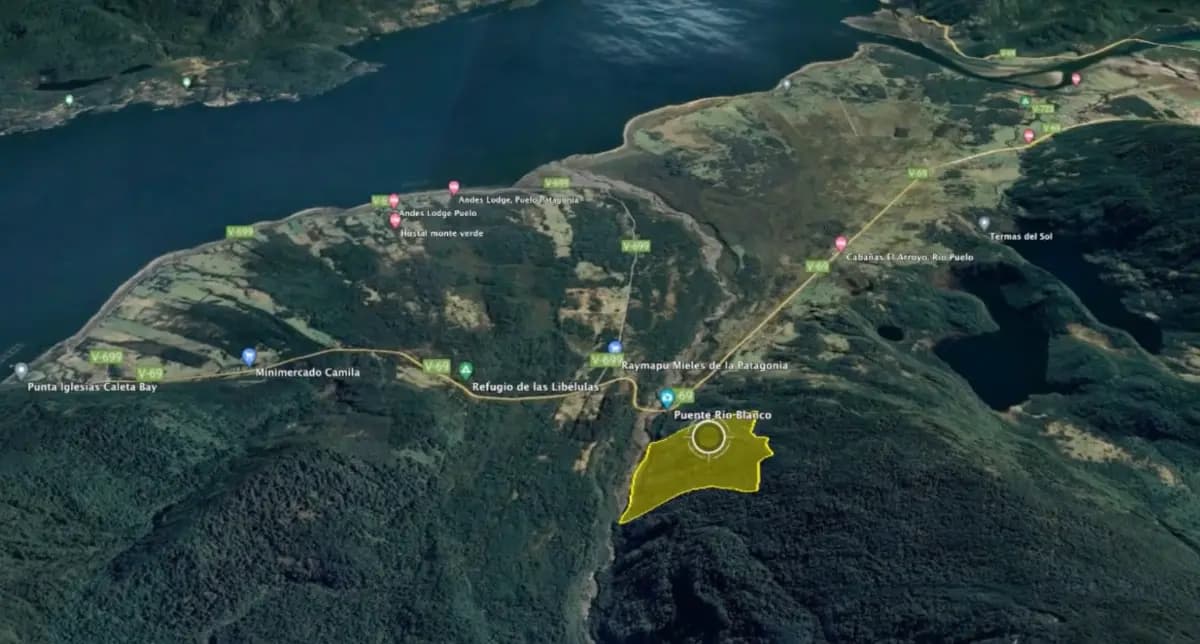 Volcán Yates, Cochamó, Región de Los Lagos 5560000, Chile