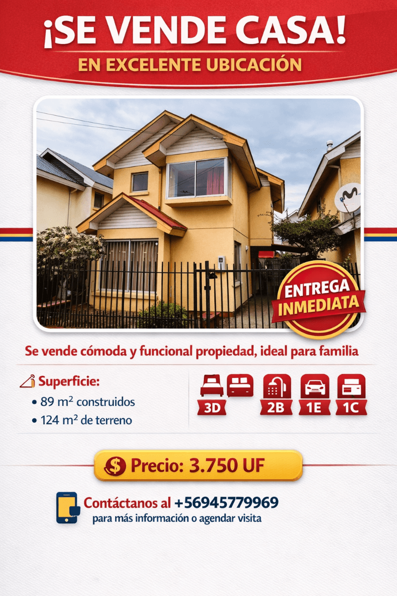 Esperanza 267, Chiguayante, Región del Biobío 4100000, Chile