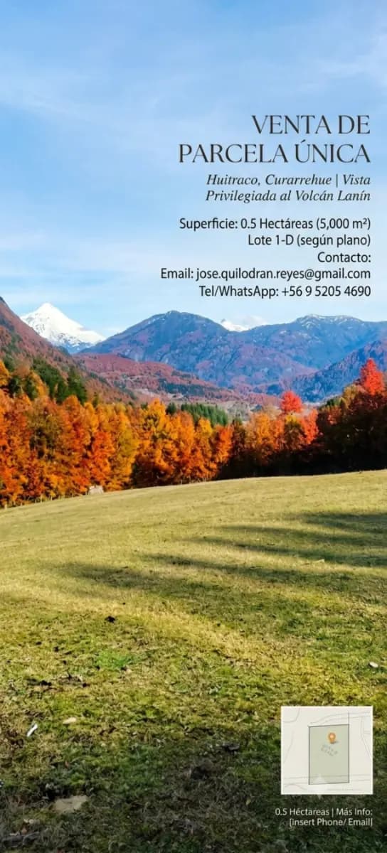 Sector Huitraco, Curarrehue, 4910000, Chile